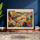 Yayoi Kusama Japanese Art Canvas Print, Abstract Art, Large