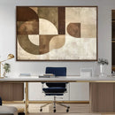 Wabi Sabi Geometric Wall Art | Abstract Modern Minimalist