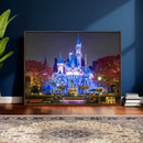 Disney Castle Wall Art Canvas Print – Magical Fairytale