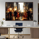 Abstract Jazz Art Wall Art Canvas Print – Colorful Musical