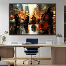 Jazz Wall Art Canvas Print – Colorful Musical Instrument by MyGreatCanvas | Canvas Wall Art Prints | Photo Prints & Wall Decor