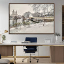 The Bow Bridge in Central Park Canvas, The Bow Bridge Canvas by MyGreatCanvas | Canvas Wall Art Prints | Photo Prints & Wall Decor