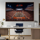 Texas Stadium Night Game Wall Art Canvas Print – Vibrant