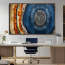 Abstract Tree Rings Wall Art Canvas Print – Modern Wood by MyGreatCanvas | Canvas Wall Art Prints | Photo Prints & Wall Decor