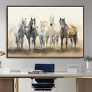 Wild Horses Wall Art Canvas Print, Framed Running Horses Art by MyGreatCanvas | Canvas Wall Art Prints | Photo Prints & Wall Decor