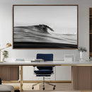Black Wave Wall Art Canvas Print – Framed Abstract Surf by MyGreatCanvas | Canvas Wall Art Prints | Photo Prints & Wall Decor