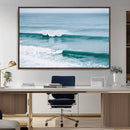 Ocean Swell Wall Art Canvas Print – Framed Surf Waves Scene by MyGreatCanvas | Canvas Wall Art Prints | Photo Prints & Wall Decor