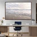 Ocean Waves Wall Art Canvas Print – Framed Coastal Shoreline by MyGreatCanvas | Canvas Wall Art Prints | Photo Prints & Wall Decor