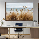 Beach Grass Wall Art – Framed Coastal Dunes Canvas Artwork, by MyGreatCanvas | Canvas Wall Art Prints | Photo Prints & Wall Decor
