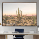 Desert Cactus Wall Art Canvas Print – Framed Desert Art by MyGreatCanvas | Canvas Wall Art Prints | Photo Prints & Wall Decor