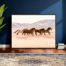Wild Horse Wall Art Canvas Print – Framed Rustic Western Art by MyGreatCanvas | Canvas Wall Art Prints | Photo Prints & Wall Decor