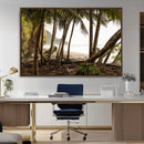 Tropical Jungle Wall Art Canvas Print – Framed Palm Tree by MyGreatCanvas | Canvas Wall Art Prints | Photo Prints & Wall Decor