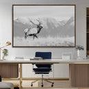 Elk Photography Wall Art Canvas Print, Framed Mountain by MyGreatCanvas | Canvas Wall Art Prints | Photo Prints & Wall Decor