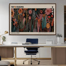 Modern Japanese Wall Art Canvas Print – Framed Abstract