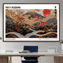 Mount Fuji Wall Art Canvas Print – Framed Abstract Mount