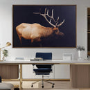 Bull Elk Decor Wall Art Canvas Print – Framed Elk by MyGreatCanvas | Canvas Wall Art Prints | Photo Prints & Wall Decor