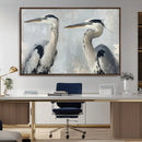 Bird Canvas Decor Wall Art Canvas Print – Framed Coastal