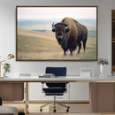 Bison Wall Art Canvas Print – Framed Buffalo Canvas Picture by MyGreatCanvas | Canvas Wall Art Prints | Photo Prints & Wall Decor