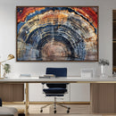 Tree Rings Wall Art Canvas Print – Framed Petrified Wood by MyGreatCanvas | Canvas Wall Art Prints | Photo Prints & Wall Decor