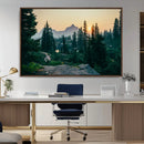 Mountain Landscape Wall Art Canvas Print – Framed Forest by MyGreatCanvas | Canvas Wall Art Prints | Photo Prints & Wall Decor