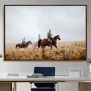 Western Cowboys Wall Art Canvas Print – Framed Rustic by MyGreatCanvas | Canvas Wall Art Prints | Photo Prints & Wall Decor