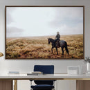 Cowboy Wall Art Canvas Print – Framed Western Ranch Scene by MyGreatCanvas | Canvas Wall Art Prints | Photo Prints & Wall Decor