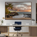 Tropical Beach Wall Art Canvas Print, Vibrant Hawaiian by MyGreatCanvas | Canvas Wall Art Prints | Photo Prints & Wall Decor