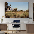 Joshua Tree Wall Art Canvas Print – Framed Desert Landscape by MyGreatCanvas | Canvas Wall Art Prints | Photo Prints & Wall Decor