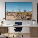 Joshua Tree Wall Art Canvas Print – Framed Desert Landscape