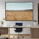 Desert Plains Wall Art Canvas Print, Golden Light Over Dry by MyGreatCanvas | Canvas Wall Art Prints | Photo Prints & Wall Decor