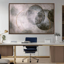 Abstract Grey Gold Wall Art – Modern Geometric Canvas by MyGreatCanvas | Canvas Wall Art Prints | Photo Prints & Wall Decor