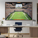 Chicago Bears Soldiers Field Wall Art Canvas Print – Framed