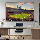 Chicago Bears Soldiers Field Wall Art Canvas Print – Framed