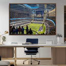 Chicago Dome Stadium Wall Art Canvas Print – Framed Modern
