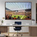 Cleveland Browns Stadium Wall Art Canvas Print – Framed NFL