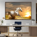 Galloping Horse Wall Art Canvas Print – Power Speed Freedom by MyGreatCanvas | Canvas Wall Art Prints | Photo Prints & Wall Decor