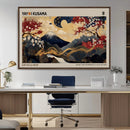 Yayoi Kusama Japanese Inspired Canvas Print – Mt. Fuji by MyGreatCanvas | Canvas Wall Art Prints | Photo Prints & Wall Decor