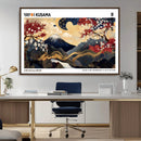 Yayoi Kusama Inspired Japanese Art Canvas Print – Framed by MyGreatCanvas | Canvas Wall Art Prints | Photo Prints & Wall Decor