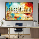 Abstract Last Supper Wall Art Canvas Print – Apostles by MyGreatCanvas | Canvas Wall Art Prints | Photo Prints & Wall Decor