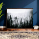 Foggy Forest Wall Art Canvas Print – Mountain Woodland by MyGreatCanvas | Canvas Wall Art Prints | Photo Prints & Wall Decor
