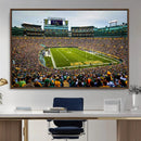 Green Bay Packers Lambeau Field Stadium Wall Art Canvas by MyGreatCanvas | Canvas Wall Art Prints | Photo Prints & Wall Decor