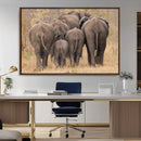 Wild Elephant Wall Art Canvas Print by MyGreatCanvas | Canvas Wall Art Prints | Photo Prints & Wall Decor
