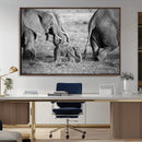 Wild Elephant Wall Art Canvas Print by MyGreatCanvas | Canvas Wall Art Prints | Photo Prints & Wall Decor