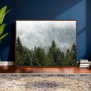 Misty Mountain Forest Wall Art Canvas Print by MyGreatCanvas | Canvas Wall Art Prints | Photo Prints & Wall Decor