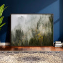 Misty Mountain Canvas Print, Foggy Pine Trees Nature Wall by MyGreatCanvas | Canvas Wall Art Prints | Photo Prints & Wall Decor
