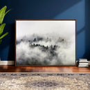 Foggy Forest Wall Art Canvas Print, Misty Pine Tree by MyGreatCanvas | Canvas Wall Art Prints | Photo Prints & Wall Decor