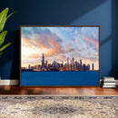 Chicago Wall Art Canvas Print - Chicago City Downtown Night by MyGreatCanvas | Canvas Wall Art Prints | Photo Prints & Wall Decor