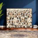 American Elk Wall Art Canvas Print - Abstract Deer Animal by MyGreatCanvas | Canvas Wall Art Prints | Photo Prints & Wall Decor