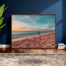 Pastel Beach Wall Art Canvas Print – Soft Coastal by MyGreatCanvas | Canvas Wall Art Prints | Photo Prints & Wall Decor