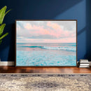 Ocean Wave Wall Art Canvas Print, Pastel Surf Seascape by MyGreatCanvas | Canvas Wall Art Prints | Photo Prints & Wall Decor